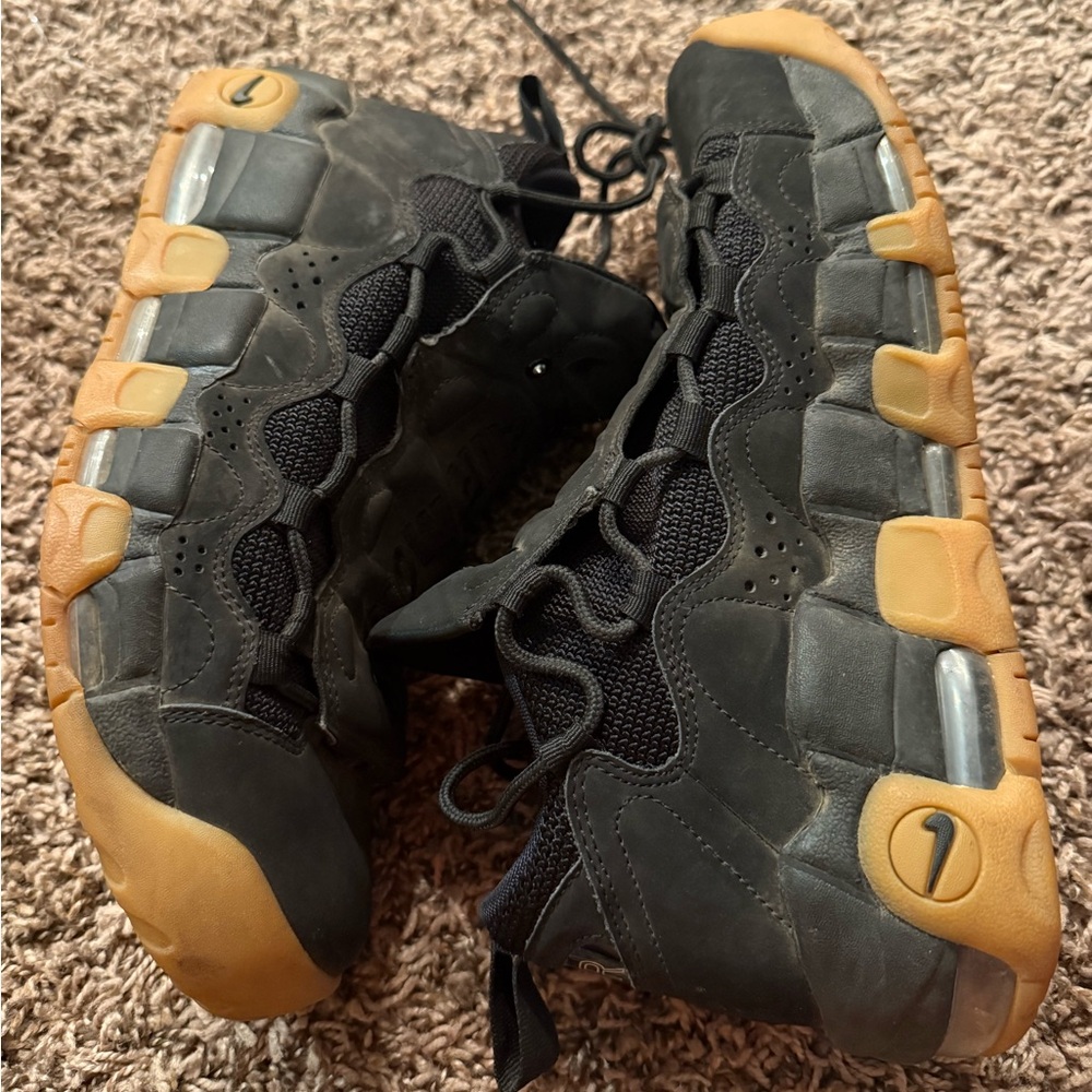 Nike Black and Tan Athletic Shoes